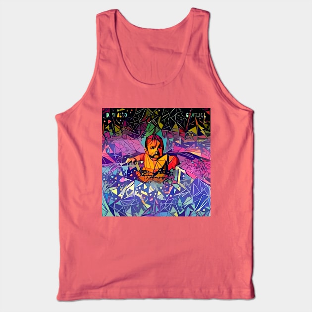 Abstract Grateful Tank Top by stilldan97